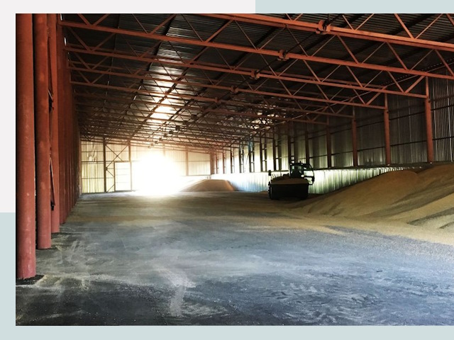 Строительство зернохранилищ в Пушкино