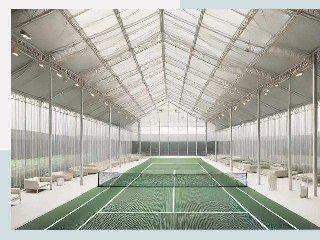 Строительство теннисных кортов в Пушкино