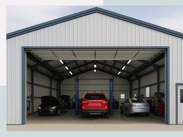 Ангары из сэндвич панелей от 622 руб. в Пушкино