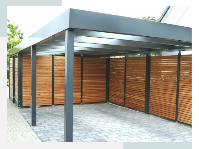 Навесы для парковки в Пушкино