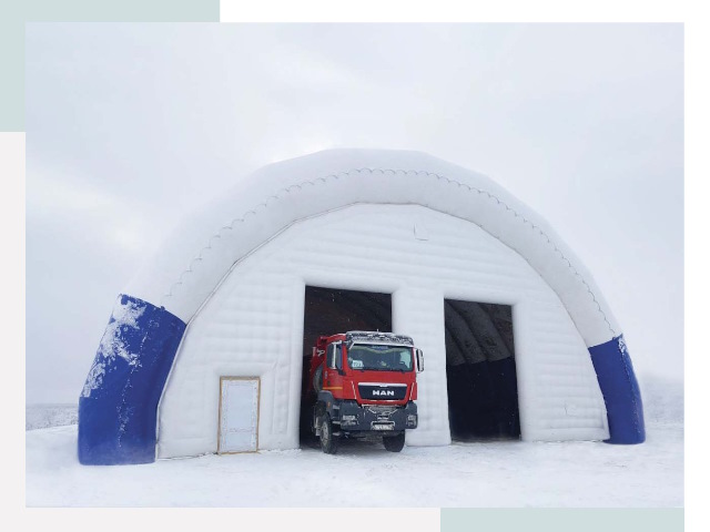 Мобильные ангары в Пушкино