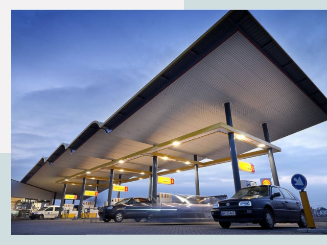 Навесы для АЗС в Пушкино от 622 руб. - Защита и комфорт