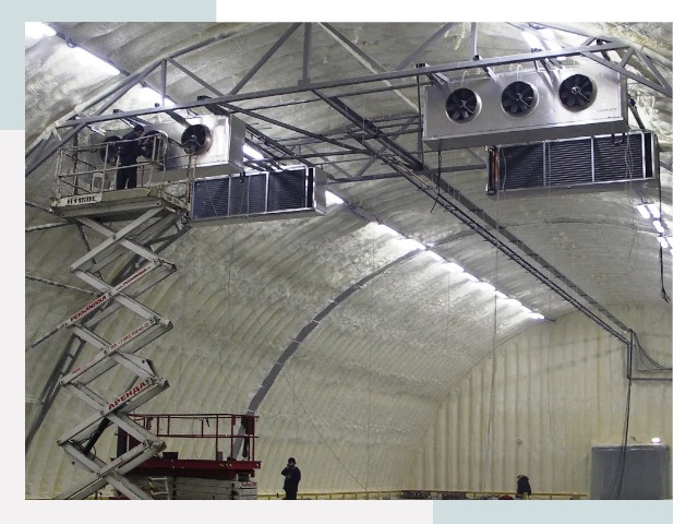 Оснащение ангаров в Пушкино