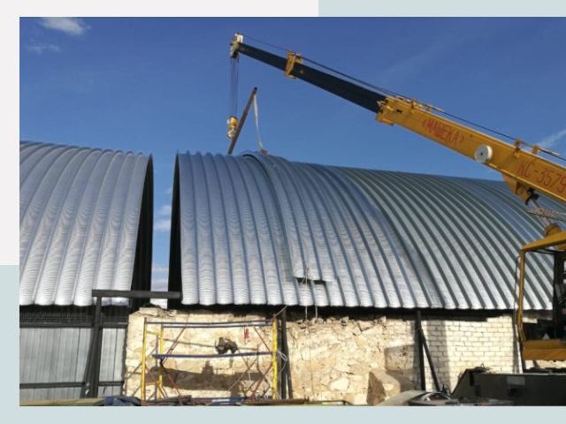 Реконструкция ангаров в Пушкино от 622 руб.