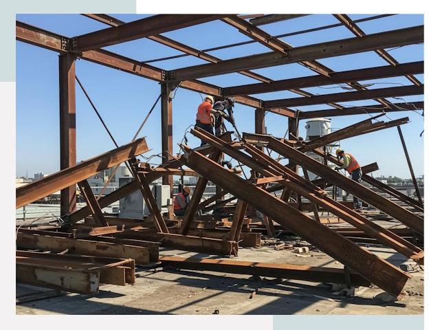 Демонтаж металлоконструкций в Пушкино от 622 руб.